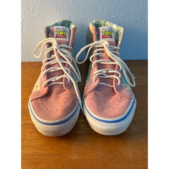 Vans Disney Pixar Toy Story Sk8 Bo Peep High Top Sneakers Size 8.5 - Picture 2 of 12